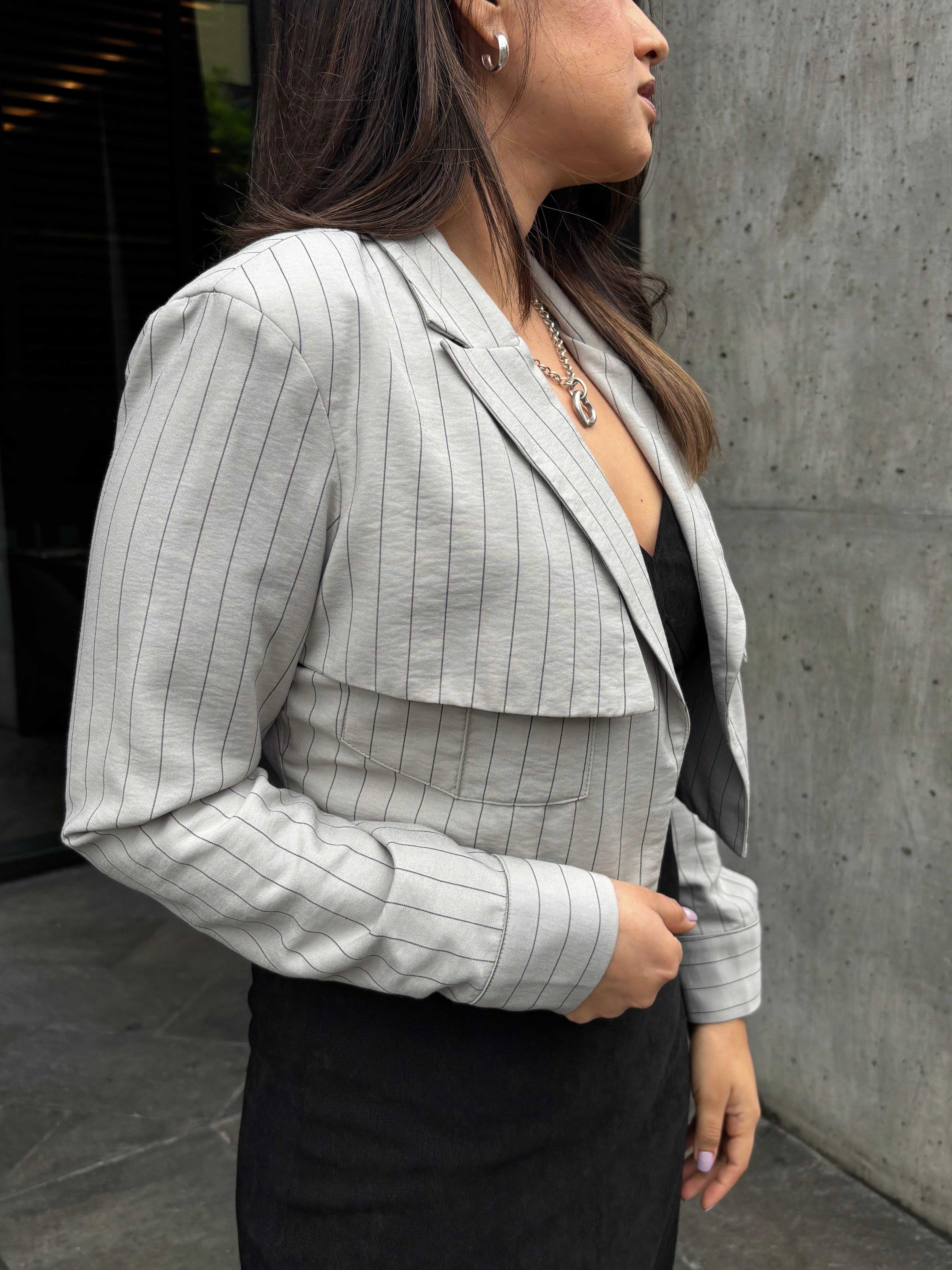 CROPPED JACKET LEBLON